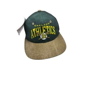 Vintage Signatures Sportswear Eds West Oakland Athletics A's MLB Snapback Hat